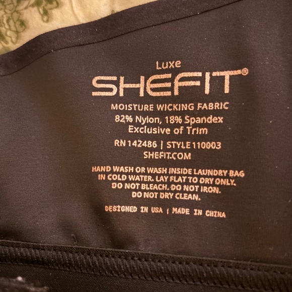 SHEFIT Black Sports Bra - Picture 4 of 4